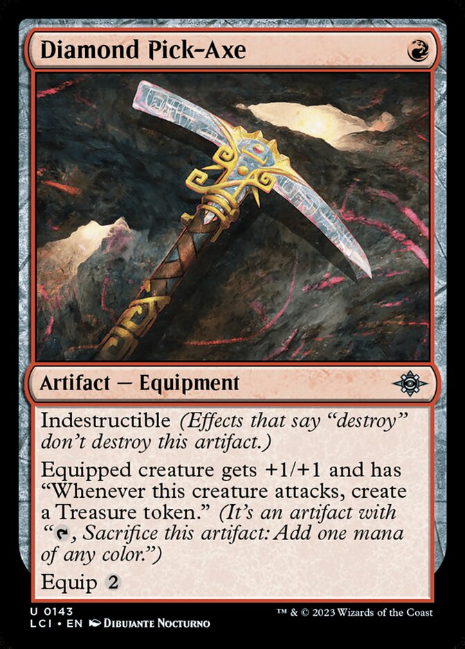 Diamond Pick-Axe (143) - The Lost Caverns of Ixalan (LCI)