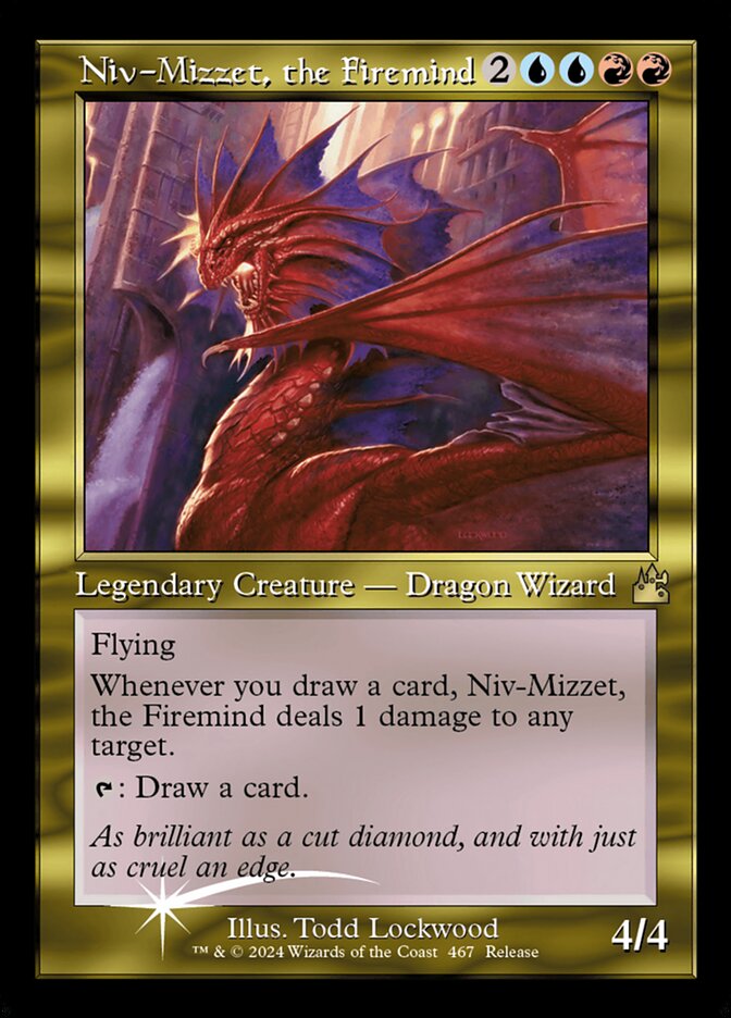 Niv-Mizzet, the Firemind (467) - Ravnica Remastered (RVR)