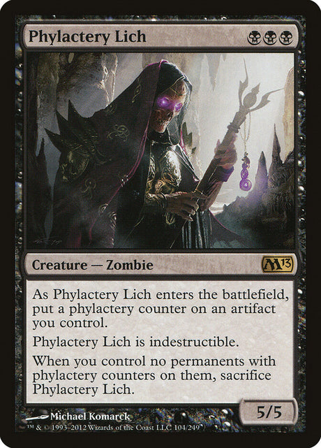Phylactery Lich (104) - Magic 2013 (M13)