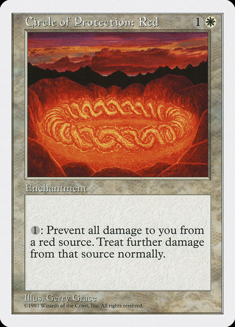 Circle of Protection: Red (20) - Fifth Edition (5ED)