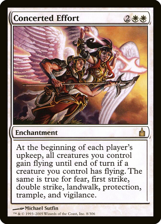 Concerted Effort (8) - Ravnica: City of Guilds (RAV)