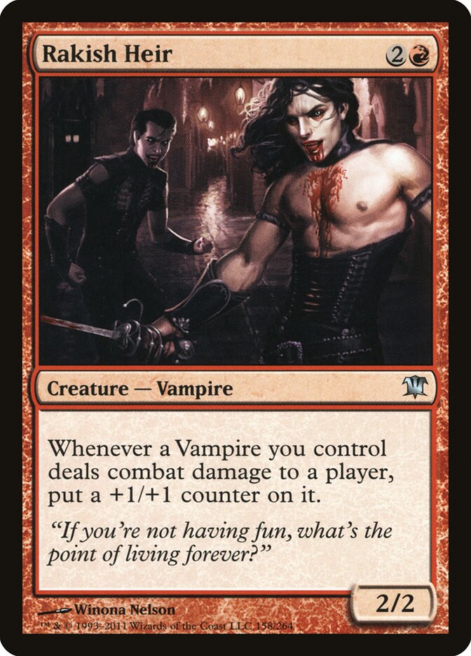 Rakish Heir (158) - Innistrad (ISD)