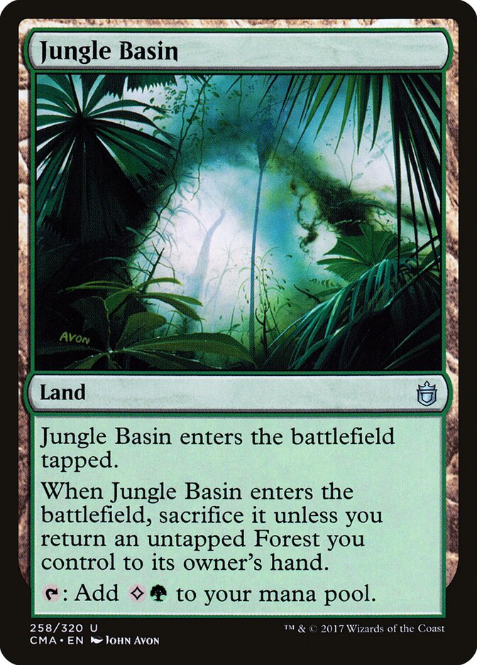 Jungle Basin (258) - Commander Anthology (CMA)