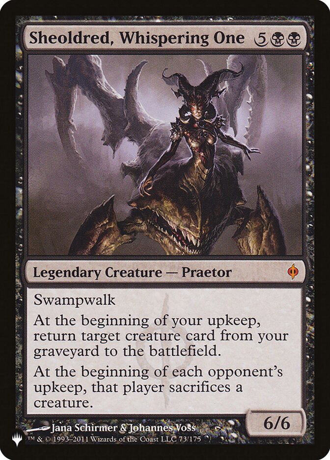 Sheoldred, Whispering One (NPH-73) - The List (PLST)