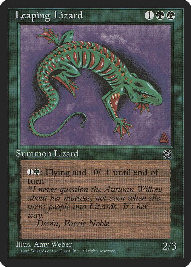 Leaping Lizard (90) - Homelands (HML)