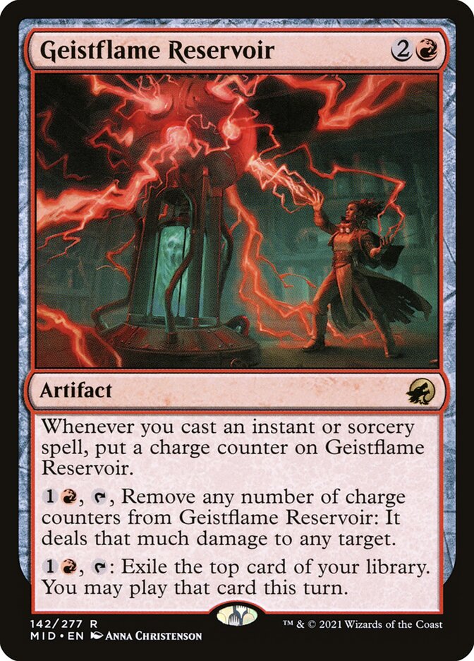 Geistflame Reservoir (142) - Innistrad: Midnight Hunt (MID)