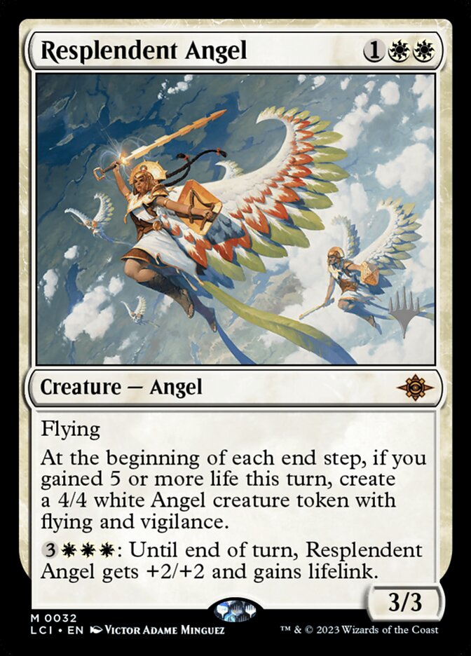 Resplendent Angel (32p) - The Lost Caverns of Ixalan Promos (PLCI)
