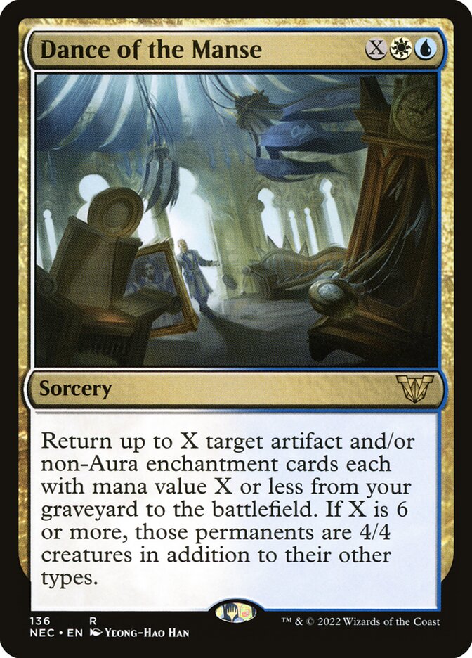 Dance of the Manse (136) - Neon Dynasty Commander (NEC)