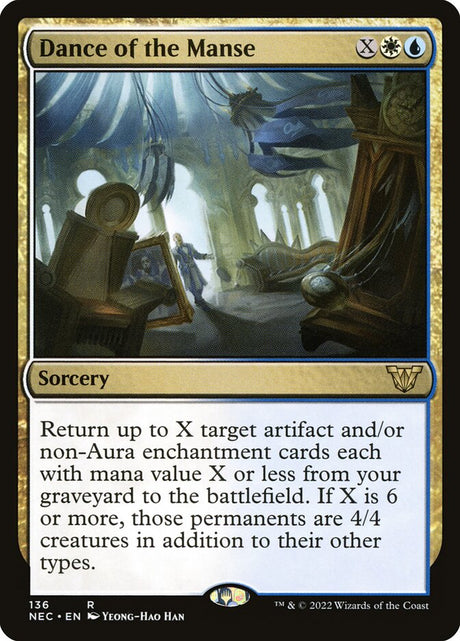 Dance of the Manse (136) - Neon Dynasty Commander (NEC)
