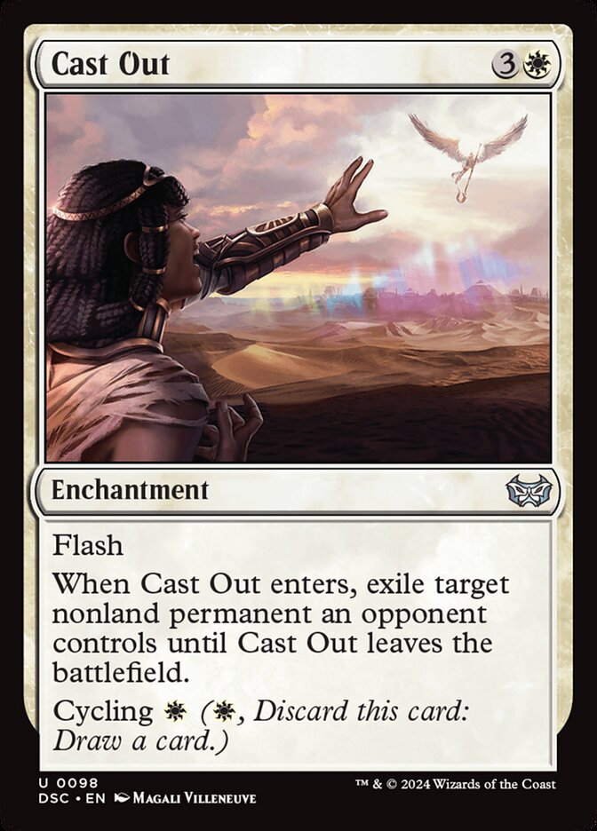 Cast Out (98) - Duskmourn: House of Horror Commander (DSC)