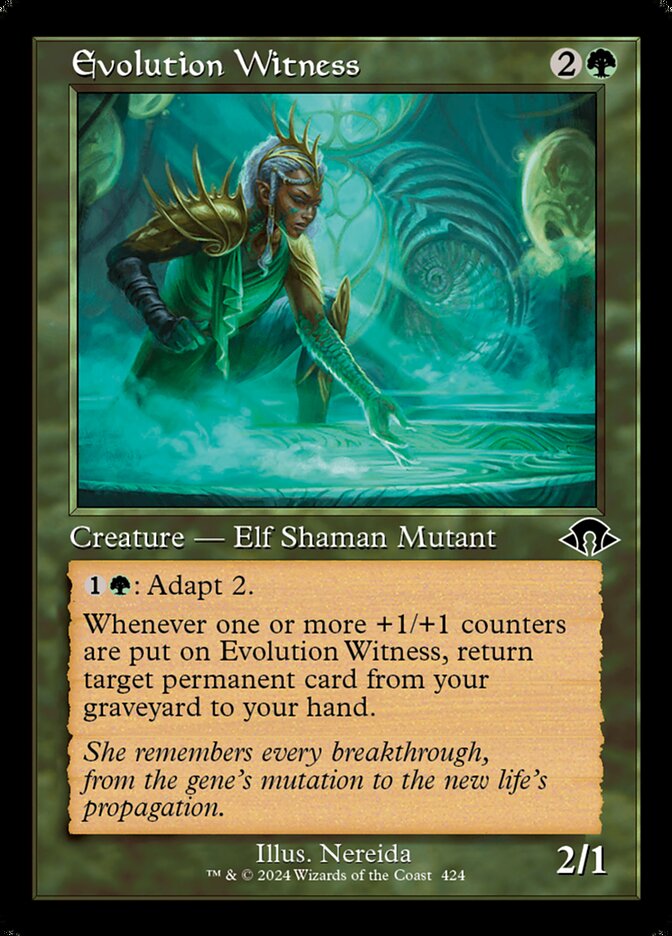 Evolution Witness - [Foil, Retro Frame] Modern Horizons 3 (MH3)