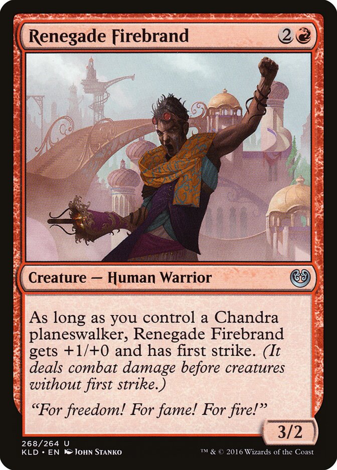 Renegade Firebrand (268) - Kaladesh (KLD)