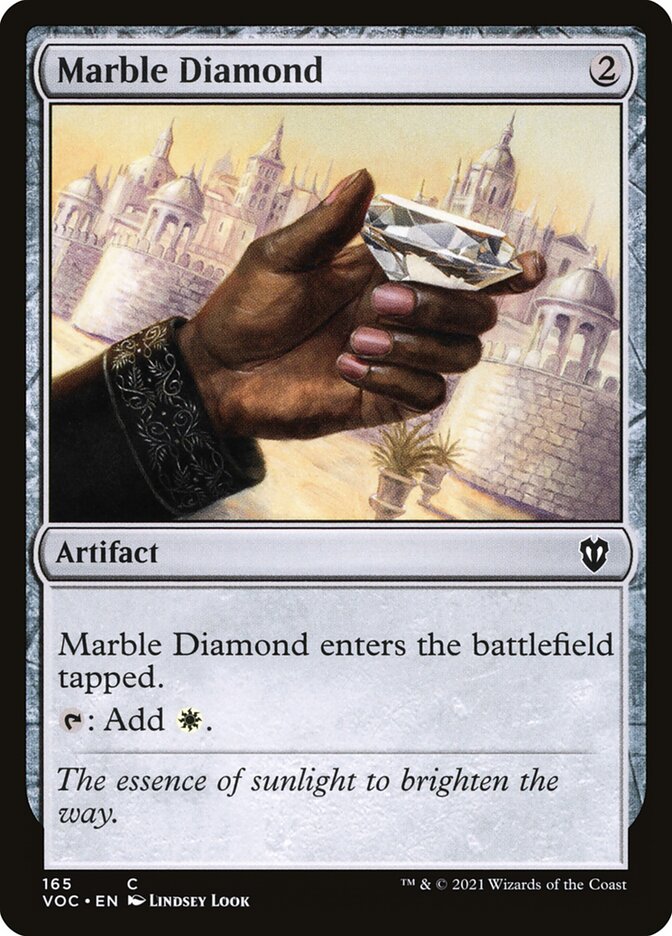 Marble Diamond (165) - Crimson Vow Commander (VOC)