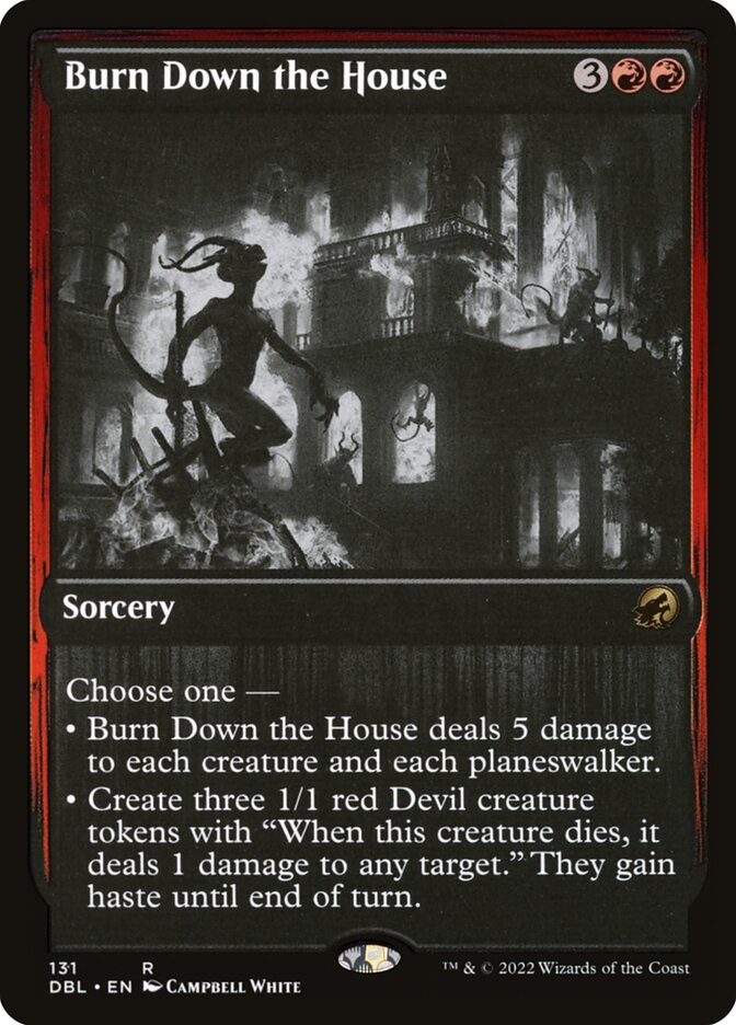 Burn Down the House - [Foil] Innistrad: Double Feature (DBL)
