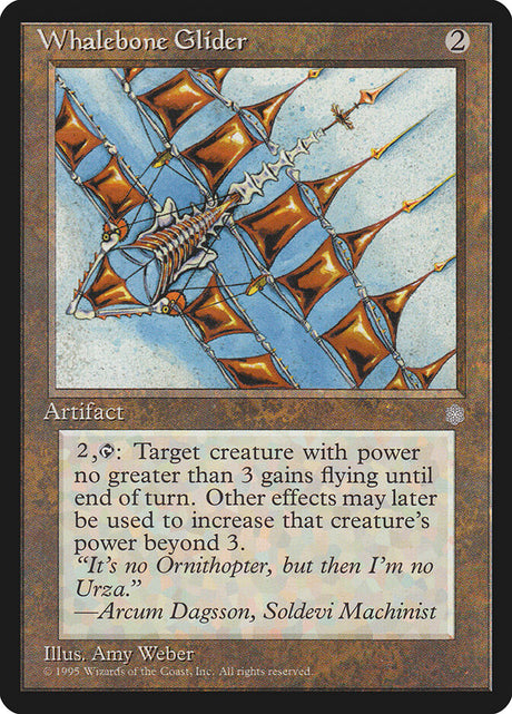Whalebone Glider (349) - Ice Age (ICE)