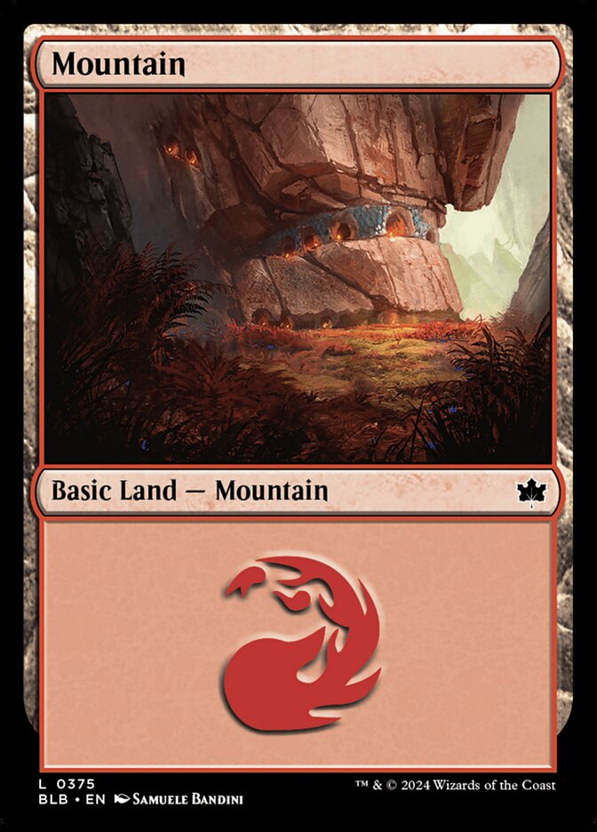 Mountain (375) - Bloomburrow (BLB)