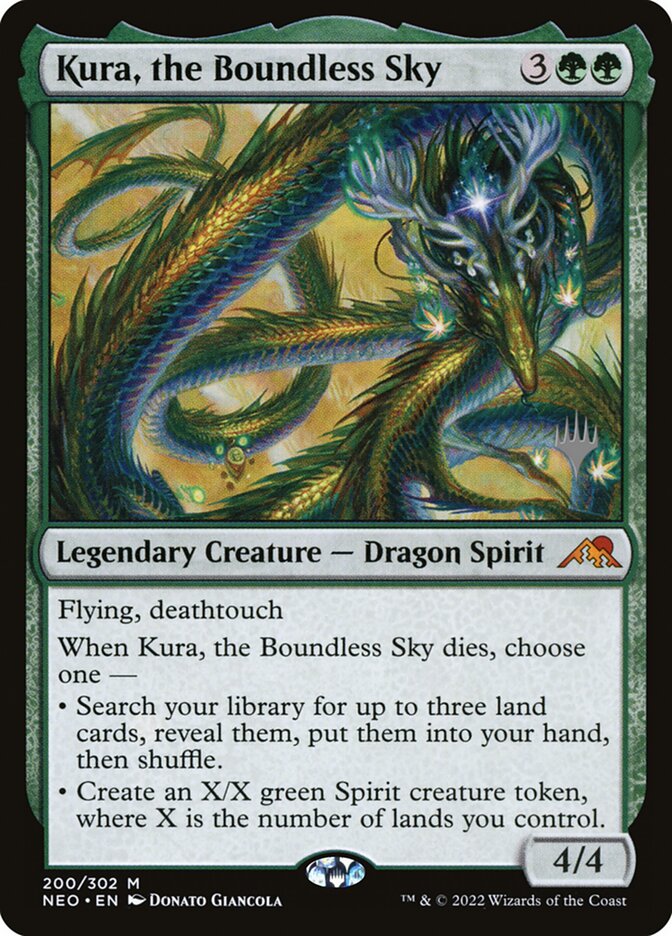 Kura, the Boundless Sky (200p) - Kamigawa: Neon Dynasty Promos (PNEO)
