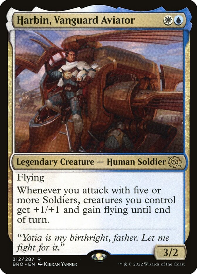 Harbin, Vanguard Aviator (212) - The Brothers' War (BRO)