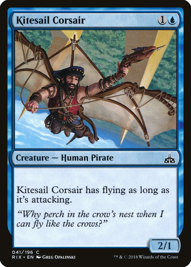 Kitesail Corsair (41) - Rivals of Ixalan (RIX)