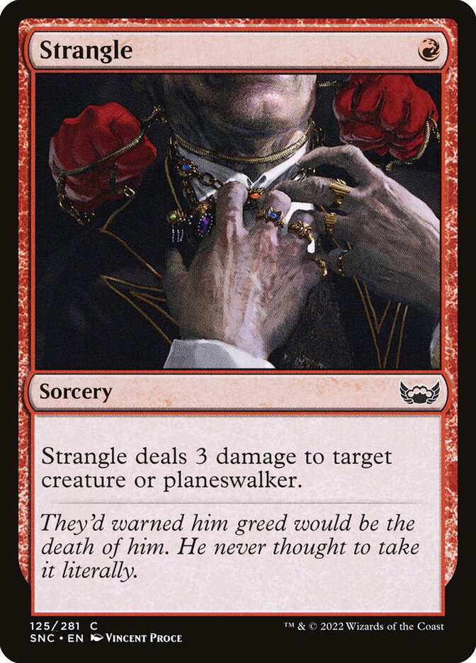 Strangle (125) - Streets of New Capenna (SNC)
