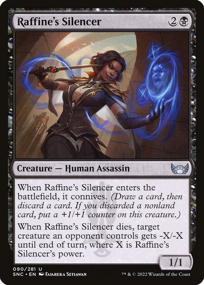 Raffine's Silencer (90) - Streets of New Capenna (SNC)