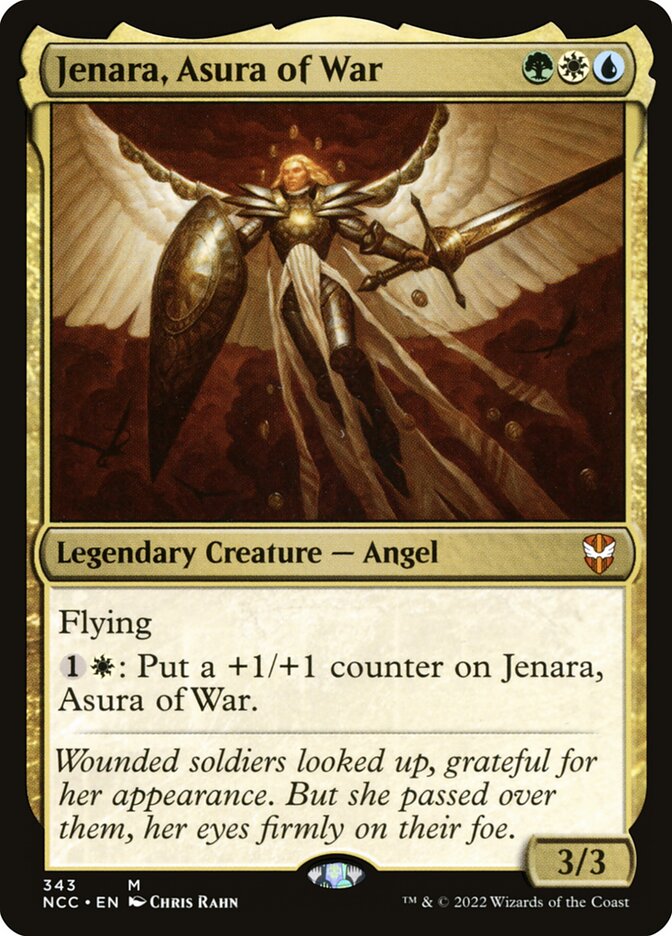 Jenara, Asura of War (343) - New Capenna Commander (NCC)
