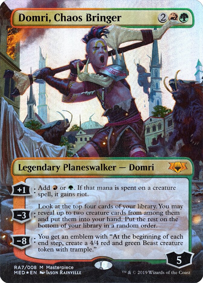 Domri, Chaos Bringer (RA7) - Mythic Edition (MED)