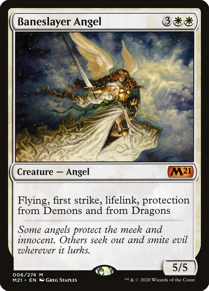 Baneslayer Angel (6) - Core Set 2021 (M21)