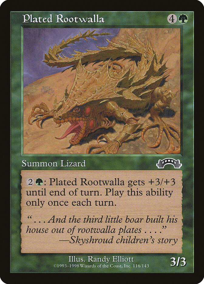 Plated Rootwalla (116) - Exodus (EXO)
