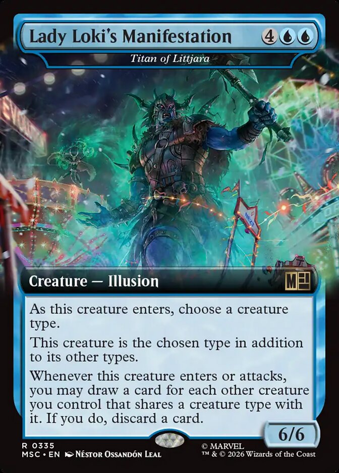 Lady Loki's Manifestation - Titan of Littjara (335) - Marvel Super Heroes Commander (MSC)