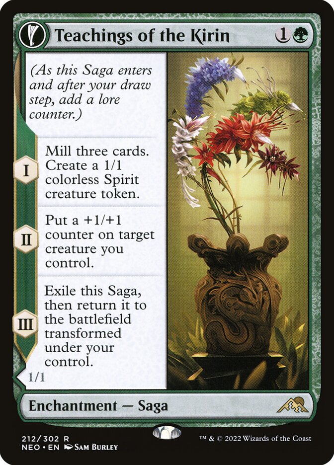 Teachings of the Kirin // Kirin-Touched Orochi (212) - Kamigawa: Neon Dynasty (NEO)