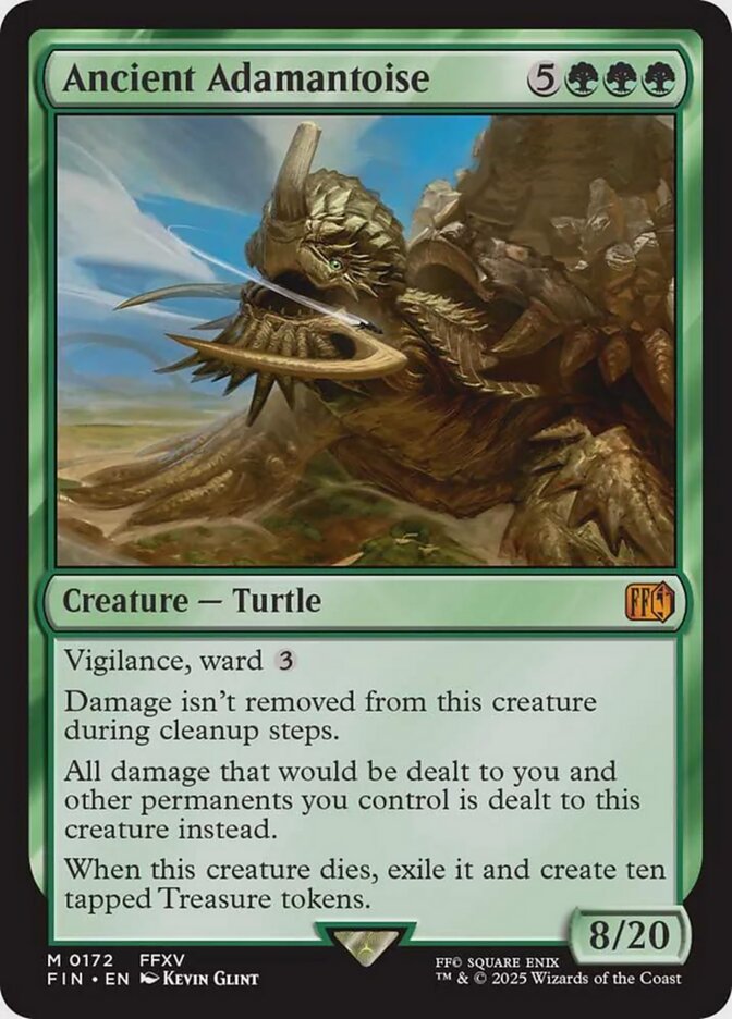 Ancient Adamantoise (172) - [Foil] Final Fantasy (FIN)