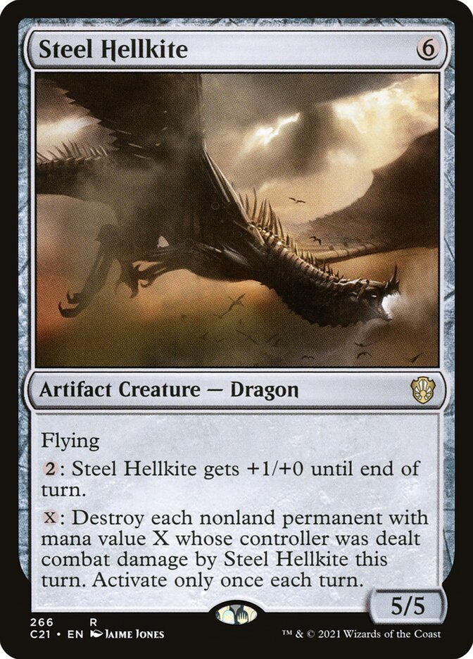 Steel Hellkite (266) - Commander 2021 (C21)