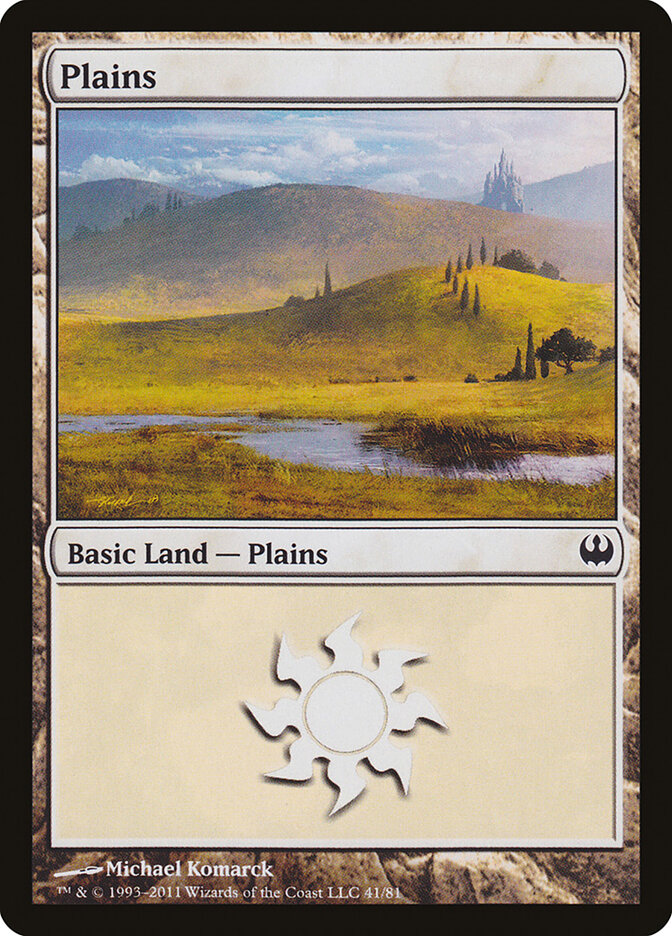 Plains (41) - Duel Decks: Knights vs. Dragons (DDG)