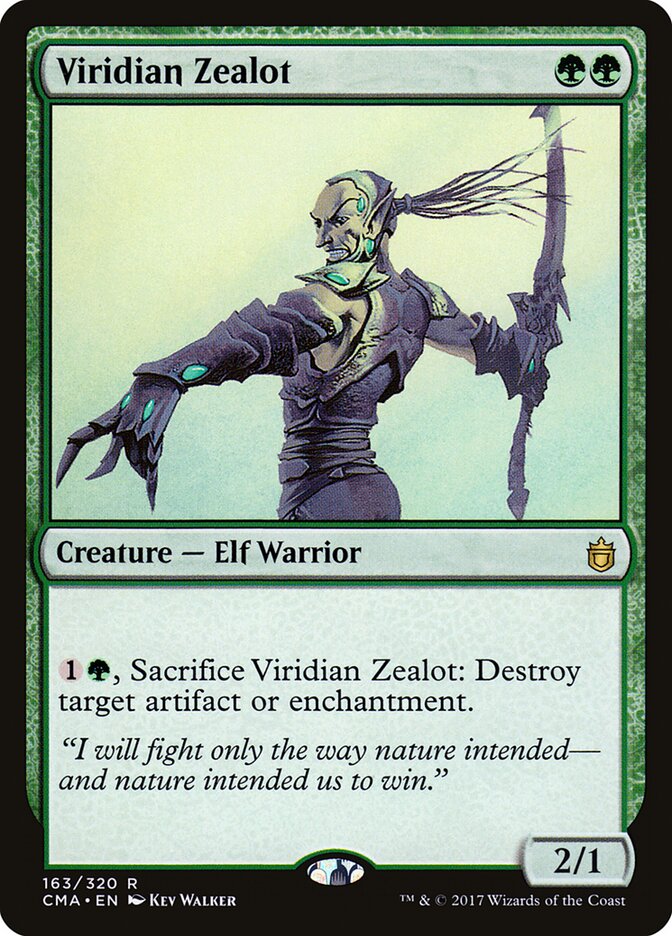 Viridian Zealot (163) - Commander Anthology (CMA)