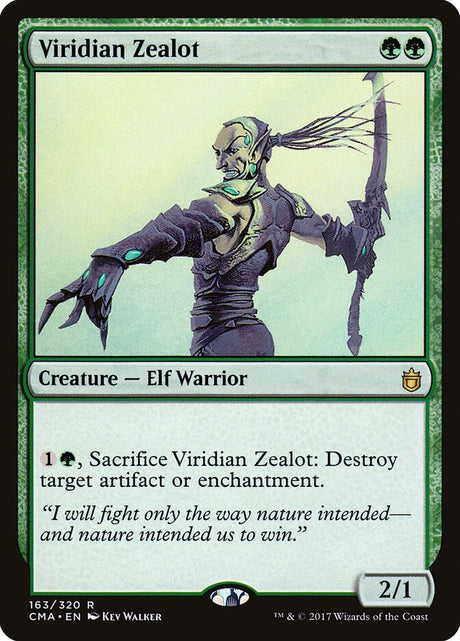 Viridian Zealot (163) - Commander Anthology (CMA)