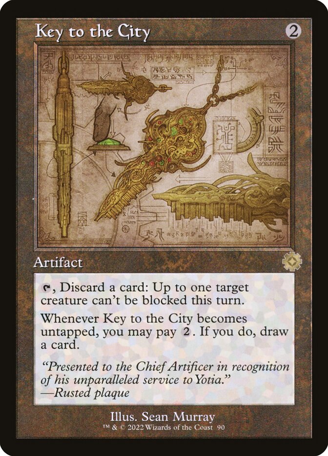 Key to the City (90) - The Brothers' War Retro Artifacts (BRR)