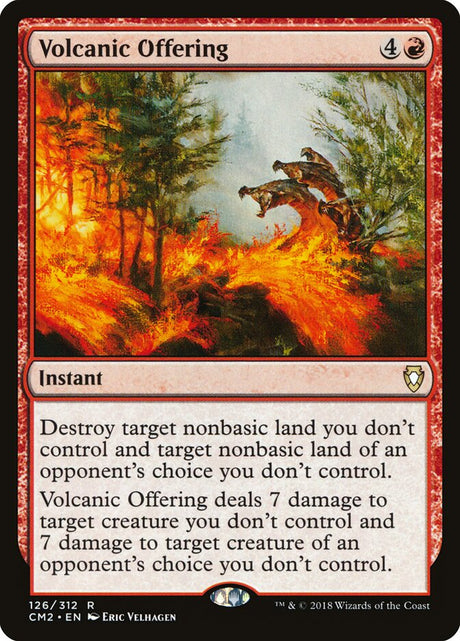 Volcanic Offering (126) - Commander Anthology Volume II (CM2)