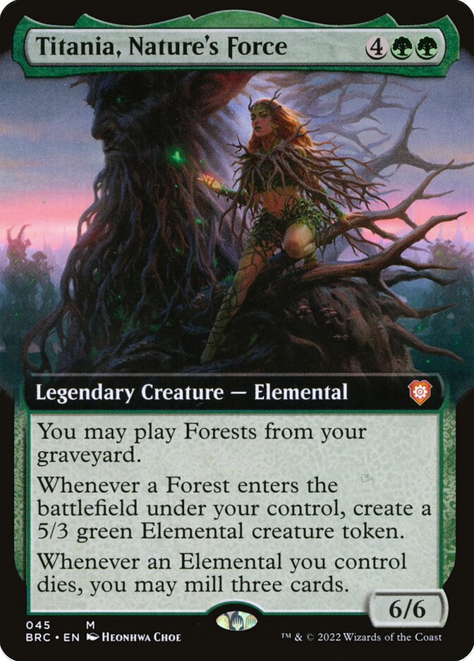Titania, Nature's Force (45) - The Brothers' War Commander (BRC)