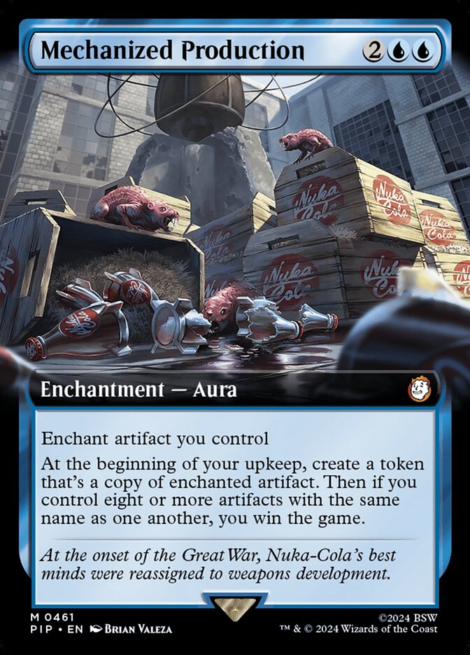 Mechanized Production - [Extended Art] Fallout (PIP)
