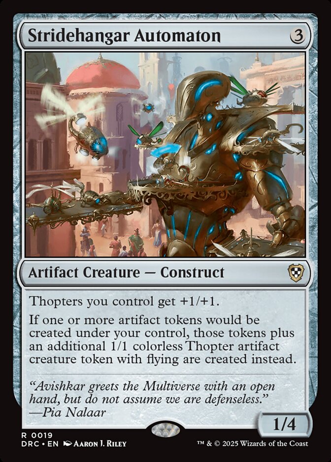 Stridehangar Automaton - Aetherdrift Commander (DRC)