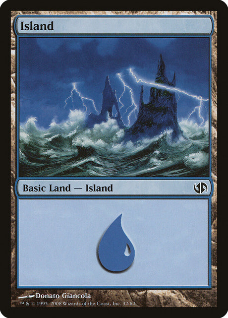 Island (32) - Duel Decks: Jace vs. Chandra (DD2)
