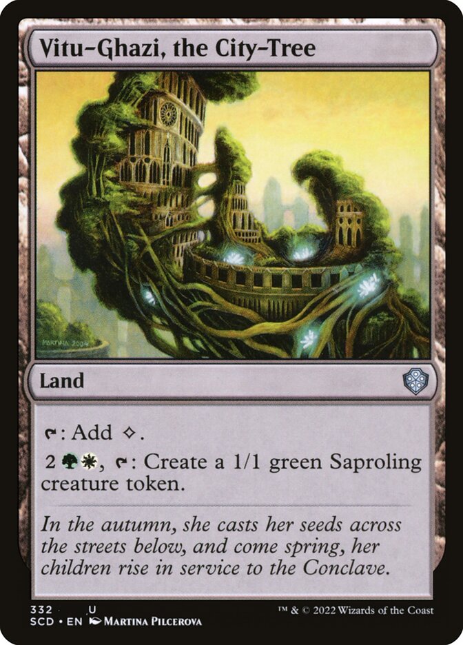 Vitu-Ghazi, the City-Tree (332) - Starter Commander Decks (SCD)