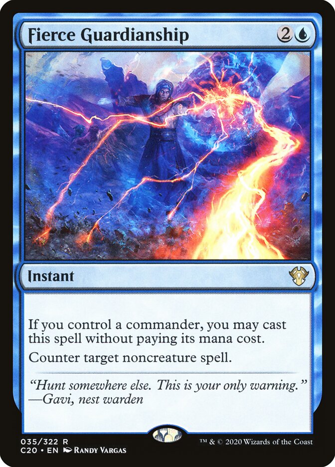 Fierce Guardianship (35) - Commander 2020 (C20)