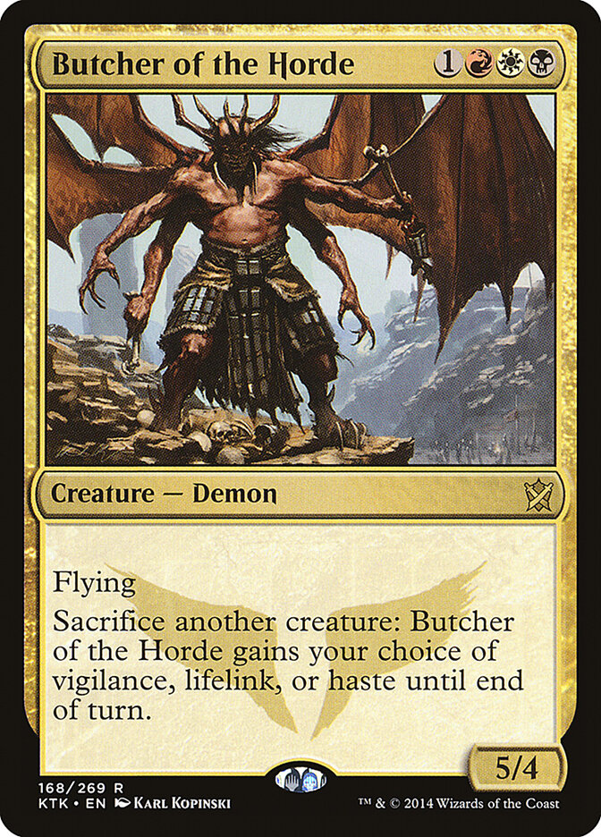 Butcher of the Horde (168) - Khans of Tarkir (KTK)