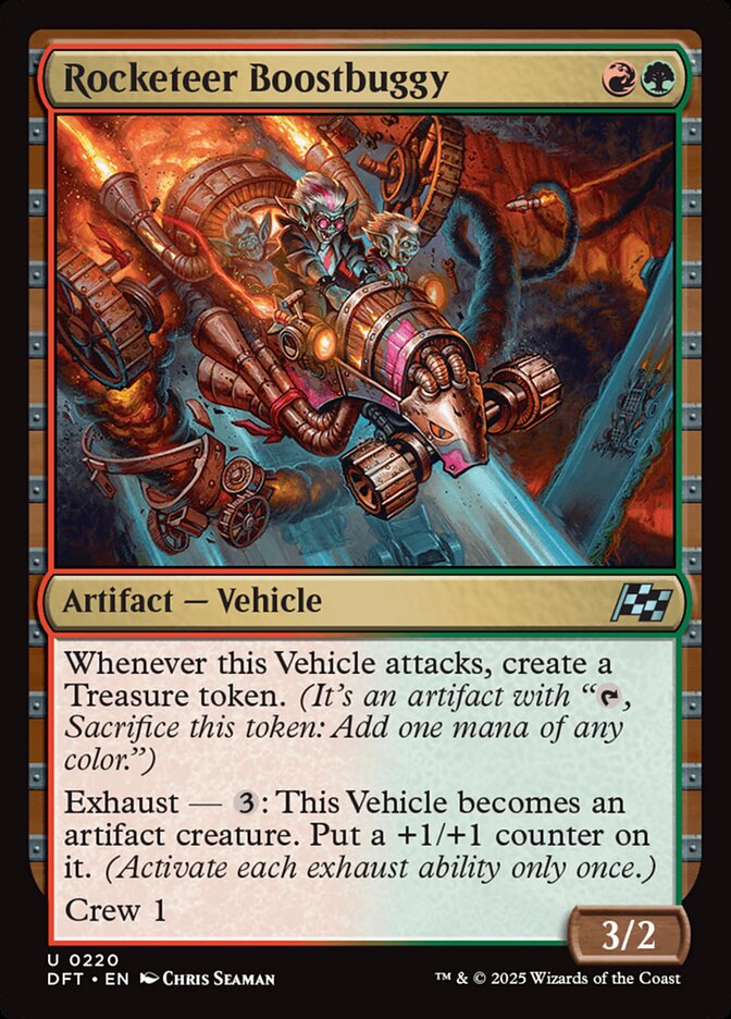 Rocketeer Boostbuggy - [Foil] Aetherdrift (DFT)