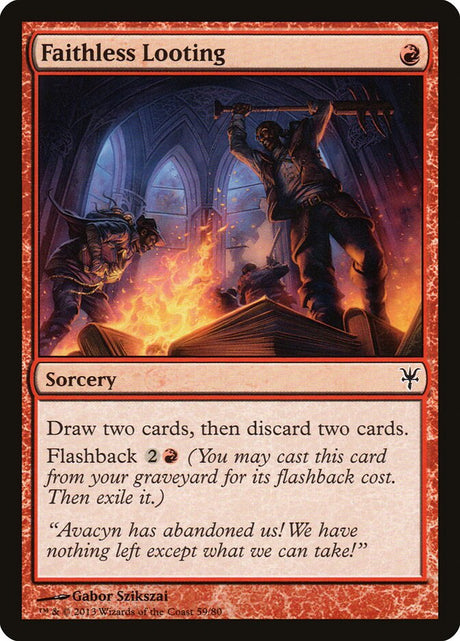 Faithless Looting (59) - Duel Decks: Sorin vs. Tibalt (DDK)