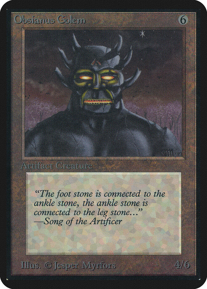 Obsianus Golem (267) - Limited Edition Alpha (LEA)