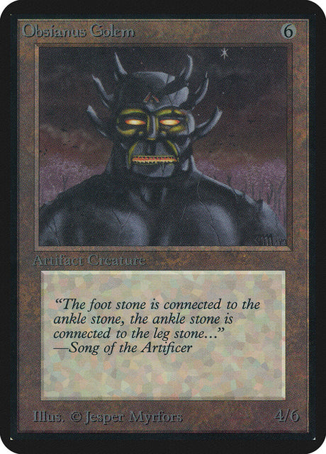Obsianus Golem (267) - Limited Edition Alpha (LEA)