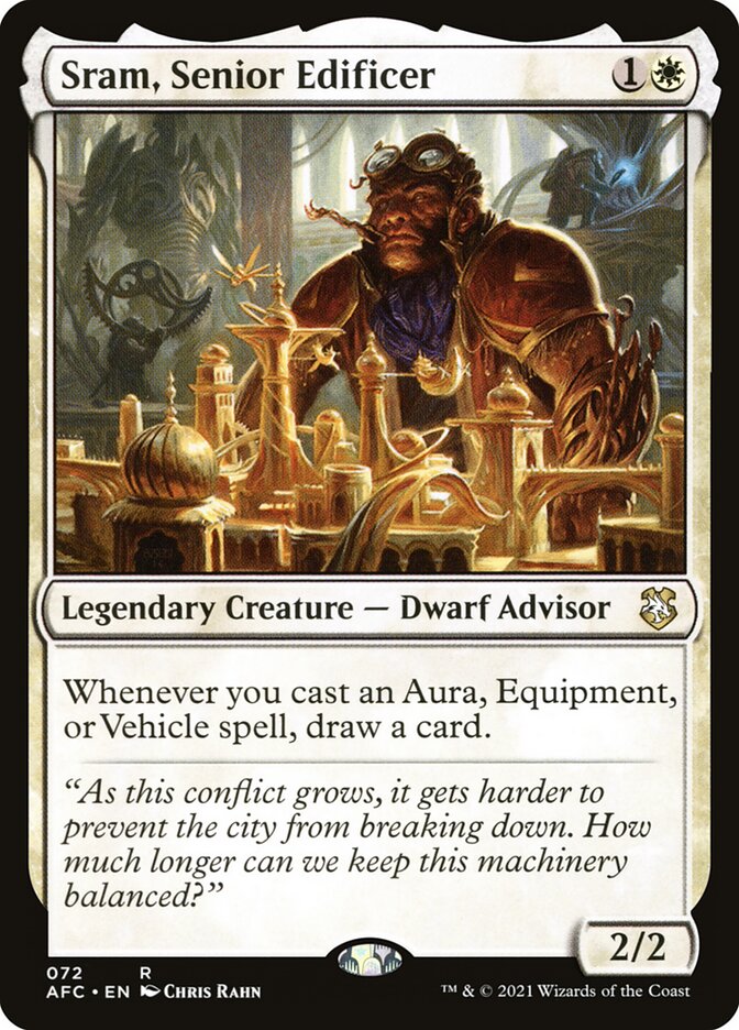 Sram, Senior Edificer (72) - Forgotten Realms Commander (AFC)